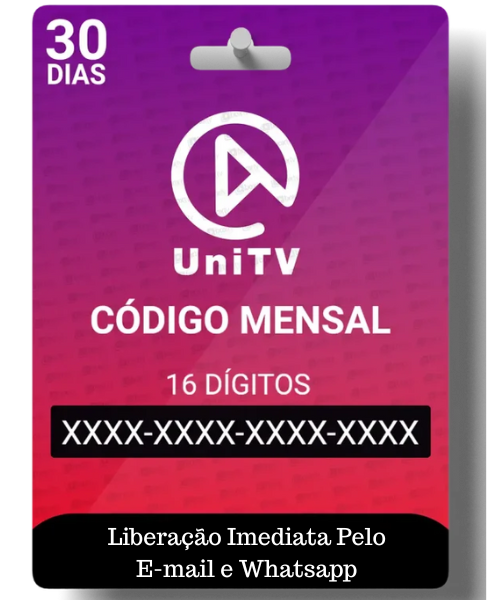 Recarga Unitv Mensal